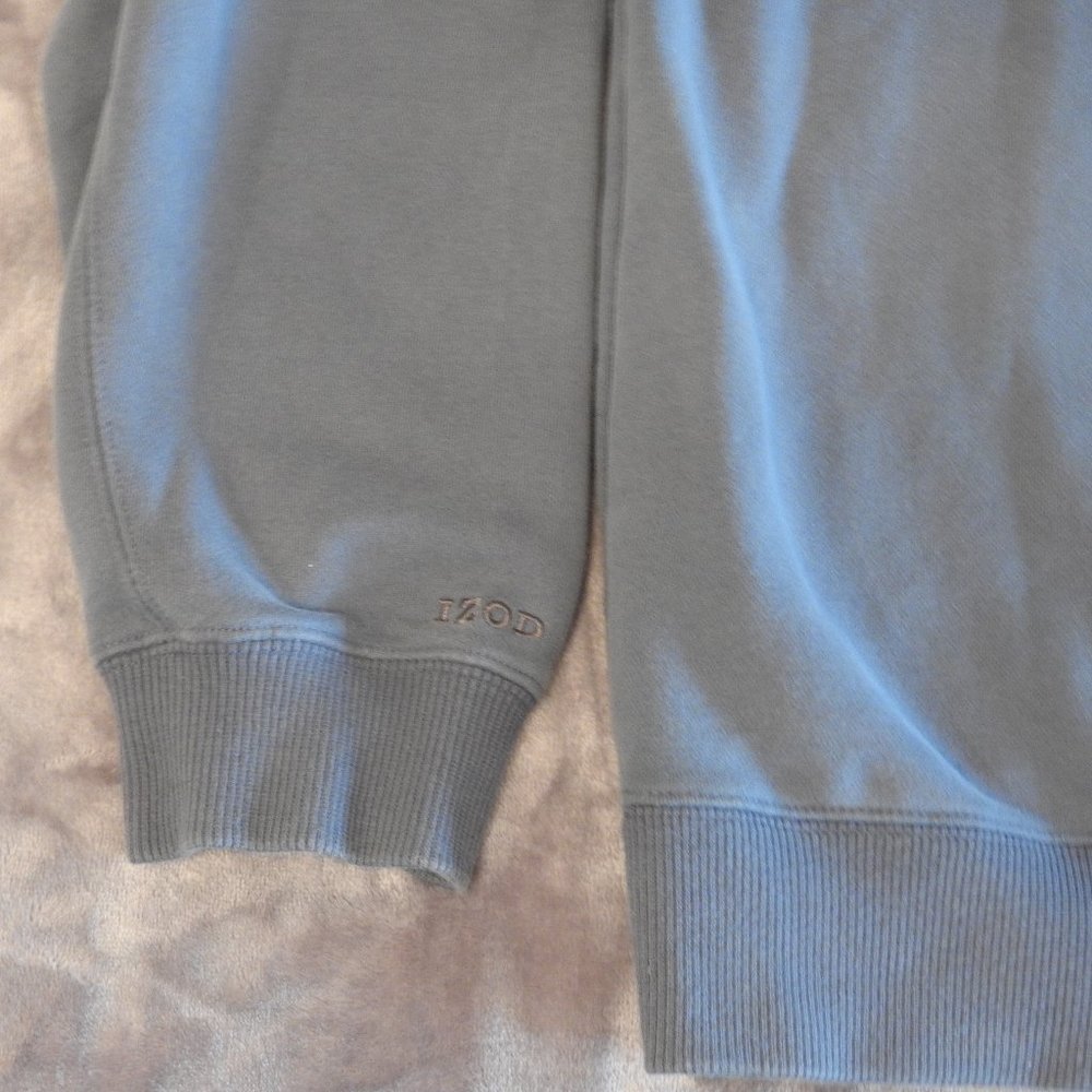 IZOD Ultrasoft Crewneck Sweatshirt, Dusty Blue, XL, NWOT - Picture 3 of 5